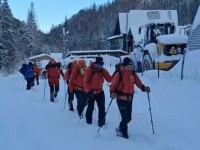 Patru turiști din R. Moldova au rămas blocați într-un refugiu din Munții Făgăraș. Ce au aflat salvamontiștii