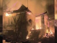 Bărbat ucis în Cluj de un incendiu devastator. ”Am crezut că luăm toți foc de pe aici”
