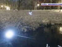 Ce le-a spus polițiștilor studentul găsit înțepenit într-un lac înghețat din Craiova. De ce nu a ieșit din apă
