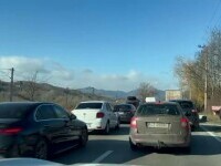 Ce au făcut șoferii blocați pe DN1 când au început să se plictisească. „E jale”
