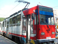 Zeci de tramvaie blocate in Capitale din cauza unui accident
