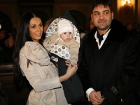 Imagini de la botezul lui Zsolt, baietelul Nicoletei Luciu!