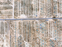 Cel mai mare cimitir aviatic vazut prin Google Earth pentru prima data