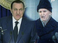 Hosni Mubarak si Nicolae Ceausescu