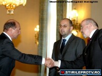 Traian Basescu, Kelemen Hunor si Marko Bela