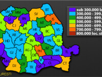 Harta populatie
