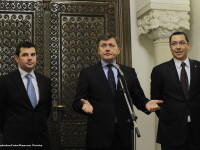 Opozitia va vota impotriva cabinetului pe care il va propune Mihai Razvan Ungureanu
