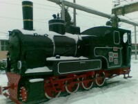 FOTO. Ultima mocanita din Alba va fi expusa in fosta gara mica din oras