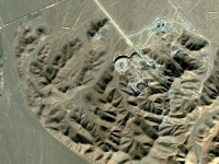 Imagine din satelit cu o presupusa facilitate nucleara a Iranului