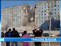 Explozie intr-un bloc din Rusia