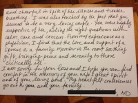 Scrisoarea emotionanta a unui medic, catre sotul pacientei pe care a incercat s-o salveze