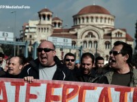 Sindicatele din Grecia au declansat greva generala din cauza masurilor de austeritate