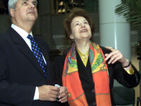 Emma Nicholson l-a vizitat pe Adrian Nastase la Penitenciarul Jilava