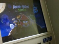 angry birds ATM