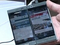 MWC 2013. Telefonul cu doua ecrane care se poate transforma intr-o mini tableta: Medias W N-05E