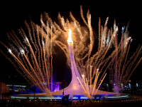 Jocurile Olimpice de la Soci, cele mai tari momente de la deschidere. Televiziunea rusa a mascat eroarea cercurilor olimpice