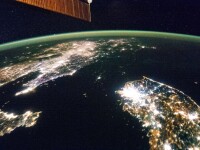 O tara scufundata in intuneric. Cum arata Coreea de Nord, vazuta noaptea din spatiu