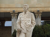statuie a lui Stalin din Georgia