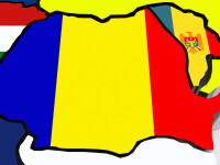 harta Romania si Republica MOldova