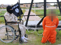 calau ISIS in scaun cu rotile