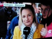 O jurnalista belgiana, agresata sexual chiar in timpul unei transmisiuni live din Germania. Politia ii cauta pe atacatori