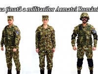Cum vor arata uniformele de instructie ale Armatei Romane, din 2017