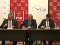 Dupa intelegerea cu UNPR, PSD a mai semnat un protocol de colaborare cu un partid din Parlament
