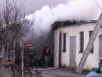 Un service auto din Baia Mare a fost distrus de un incendiu puternic. Proprietarul nu avea asigurare