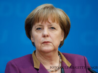 Angela Merkel nervoasa