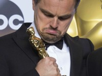 OSCAR 2016. Momentele serii: reactia lui Kate Winslet dupa ce DiCaprio a luat Oscarul si cel mai controversat moment al galei