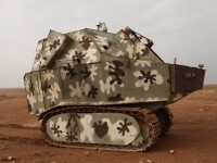 Rebelii kurzi au inventat “tancul-pitic”. Vehiculul blindat e folosit in luptele pentru cucerirea capitalei Statului Islamic