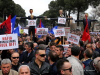 proteste Albania - AFP, Getty