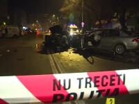 Accident cu 3 răniţi în sectorul 1, după ce un şofer a pierdut controlul volanului