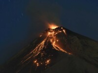 Vulcanul Fuego a erupt, în Guatemala