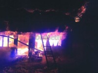 Un bărbat din Suceava a murit după ce și-a dat foc la casă pentru că soția nu i-a dat de băut