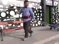 După Tibi Uşeriu, Avram Iancu vrea să fie al doilea român care câştigă Ultra-maratonul Arctic