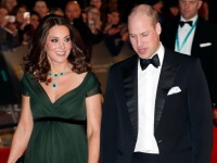 Ducesa de Cambridge și Prințul William la Premiile BAFTA