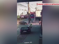 Bărbat din Oradea care traversa regulamentar, izbit în plin de o mașină