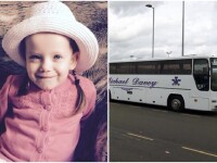 Coșmarul unei fetițe de doar 3 ani, uitată 5 ore într-un autocar