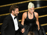 Ce s-a întâmplat pe scena Oscarurilor între Lady Gaga și Bradley Cooper. VIDEO