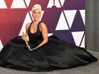 Lady Gaga, copleșită de emoții după ce a câștigat Oscarul