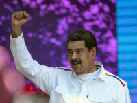 Nicolas Maduro si comandantii armatei din Venezuel