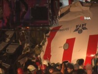 Un avion s-a rupt în două, după ce a ieşit de pe pistă la aterizare pe aeroportul din Istanbul