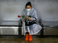 Valentine' s Day în China, în plină epidemie de coronavirus