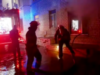 Incendiu puternic la un spital Covid din Ucraina. Au murit trei pacienți și un medic
