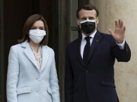 Președintele Franței o îndeamnă pe Maia Sandu să facă 