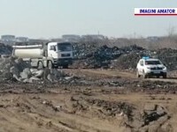 Acțiune de proporții împotriva celor care aruncă gunoaie cu camionul. S-au confiscat primele două vehicule, în București