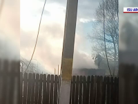 Casă distrusă de flăcări în Argeș. De la ce a pornit incendiul