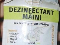 Parfumuri vândute cu etichete de dezinfectant de mâini, identificate în București. VIDEO