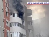 Scene șocante în Constanța. O femeie a murit după ce a sărit de la etajul 6, din foc